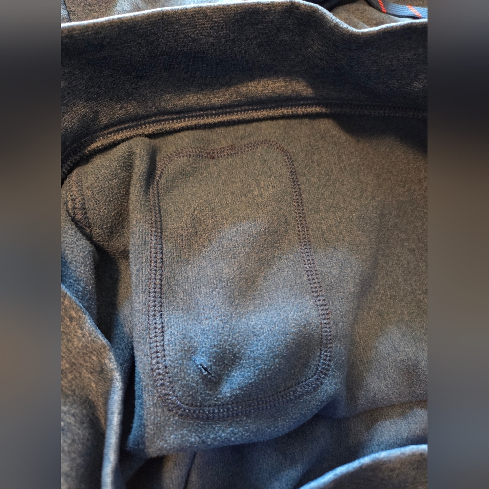 The North Face Men's Medium Blue and Orange Sweatshirt Hoodie - Picture 5 of 9